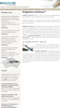 Mobile Screenshot of brightlinesolutions.com